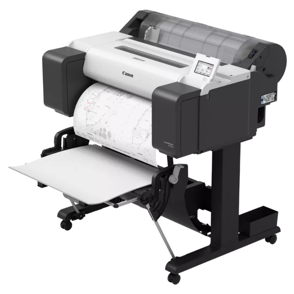 Плоттер Canon imagePROGRAF TM-255, 24", A1, 5 цветов, WiFi, (стенд), цветной