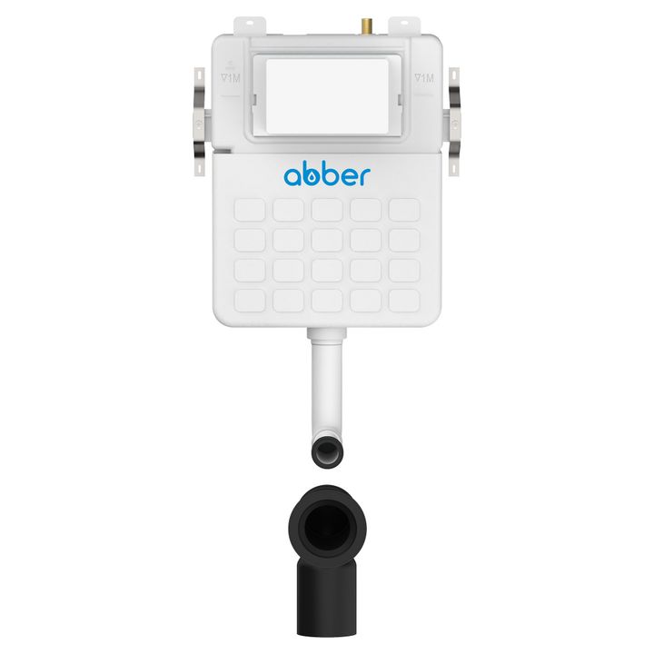Смывной бачок скрытого монтажа ABBER AC0104 для приставного унитаза