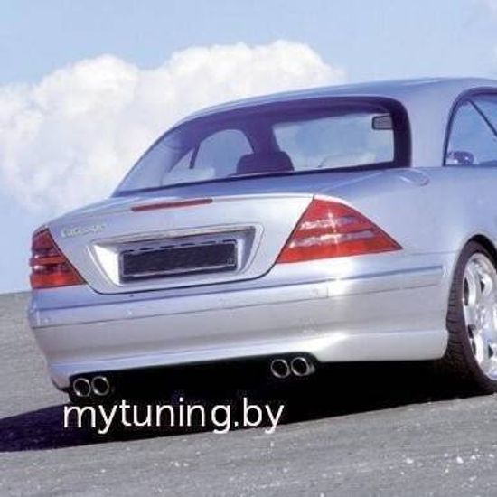 Накладка Carlsson на задний бампер для Mercedes S W220