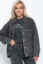Жакет джинсовый Оклахома (серый) Б11178 LT Collection