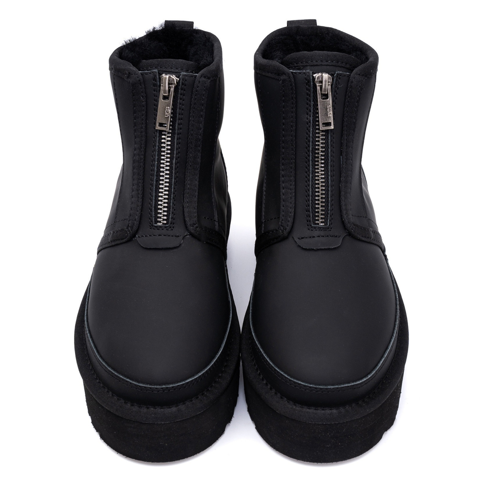 UGG Neumel Platform Zip Ultra Matte Black