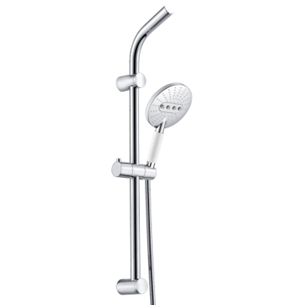 Комплект душевой Wasserkraft серебряный 16х45,1х83,5 см
