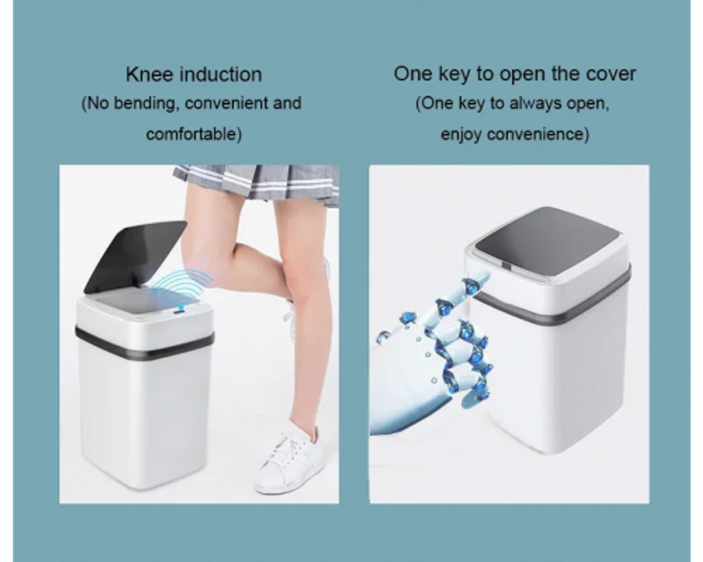 Сенсорное мусорное ведро