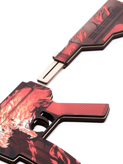 Деревянный Автомат M4 50см