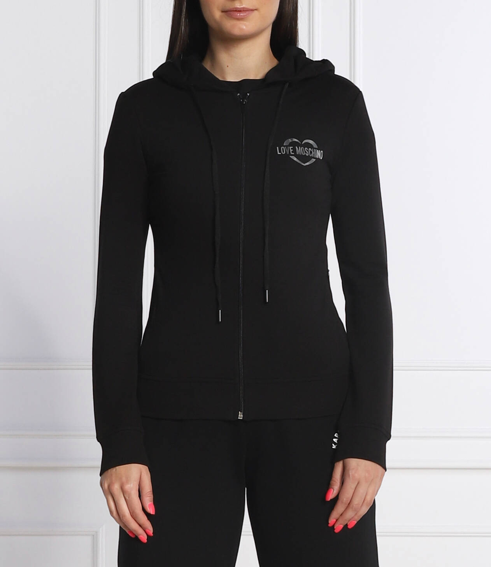Худи Love Moschino - черный(W3446 01 E2374)