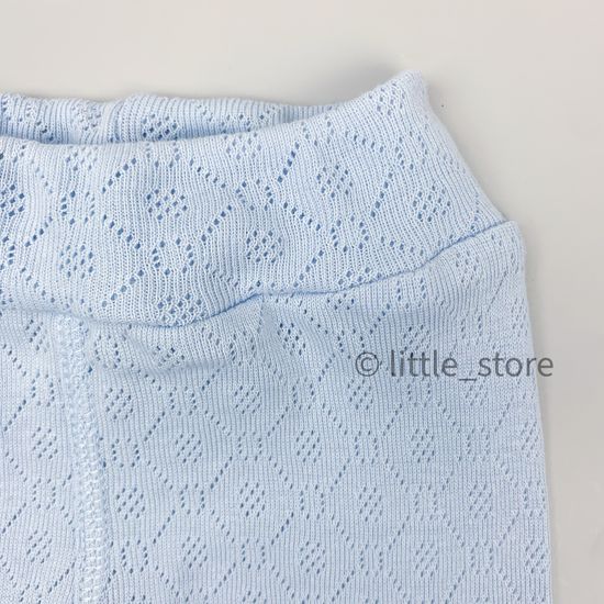 Ползунки ажурные "Нежный возраст" Голубой