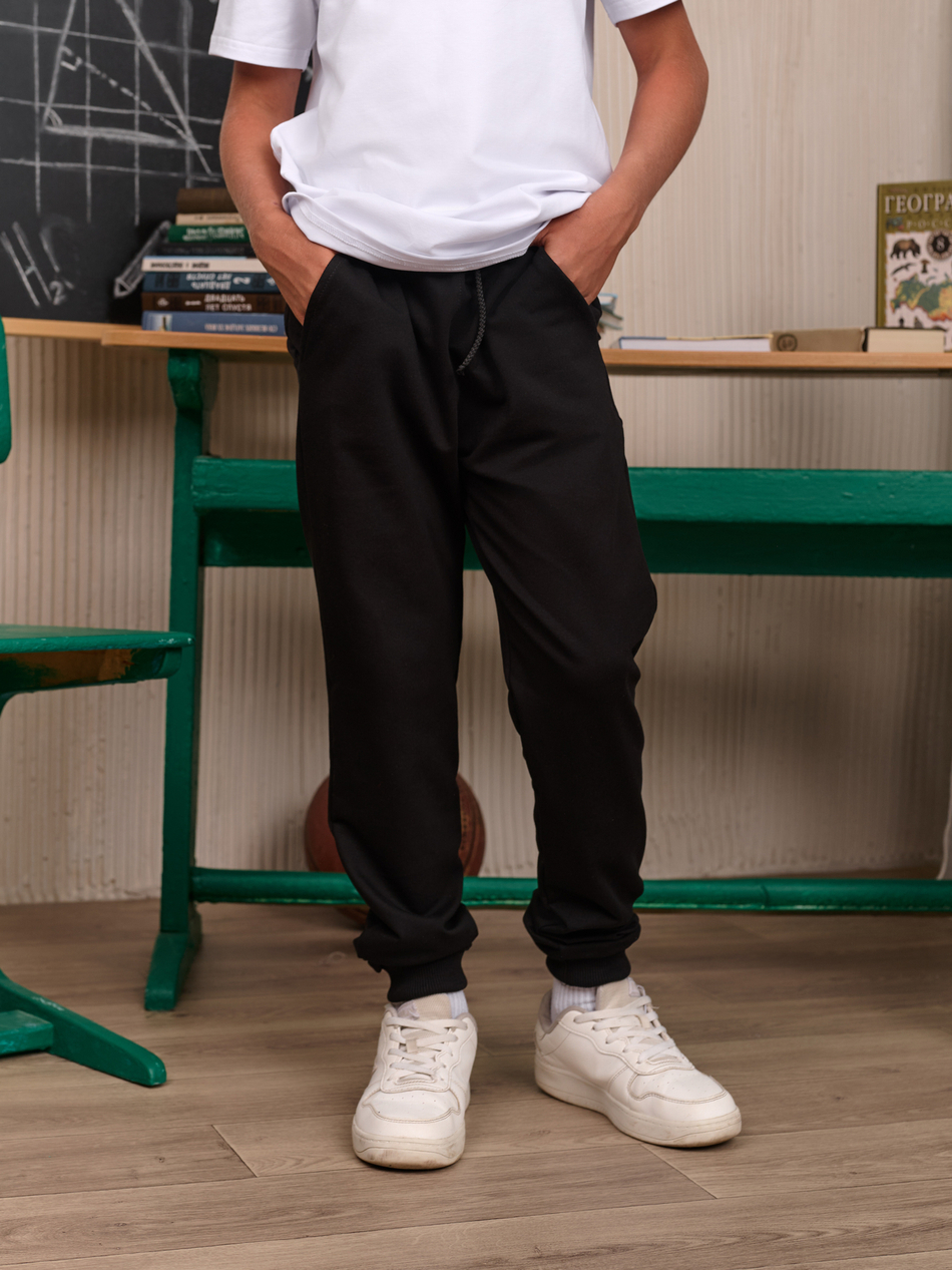 Брюки трикотажные SCHOOL черный