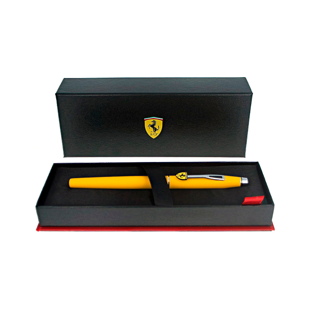 Cross Selectip Classic Century - Ferrari Matte Modena Yellow Lacquer/Chrome, ручка-роллер