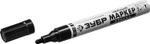 Маркер-краска ЗУБР, 2-4 мм круглый, черный, МК-750, серия Профессионал