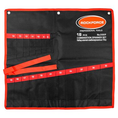 Органайзер тканевый для набора ключей 18пр. RockForce RF-5181P-P