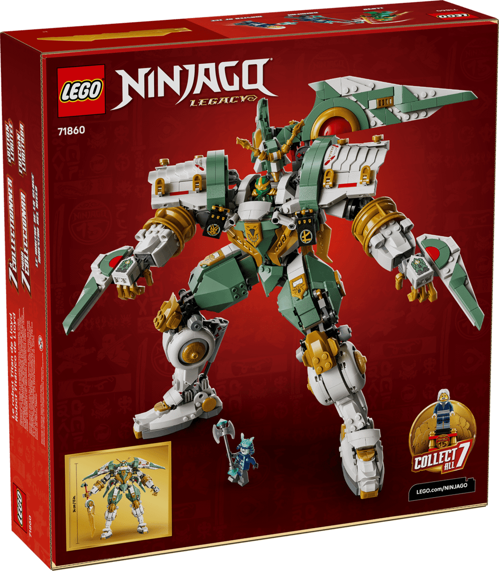 Конструктор LEGO Ninjago 71860 Lloyd's Titan Mech 15th Anniversary