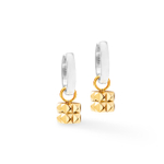 Серьги Coeur de Lion Silver-Gold 0160/21-1716