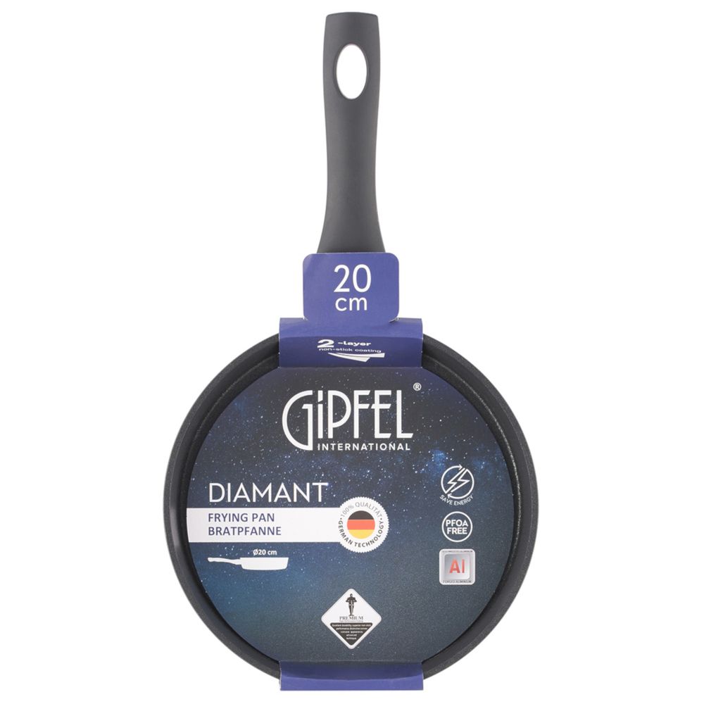 Алюминиевая сковорода Gipfel Diamant 52021 20 см