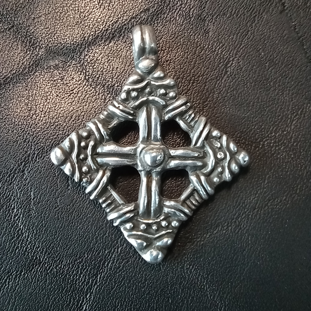 Крест. Мосгард, Хедебю 9-10 в. (серебро)