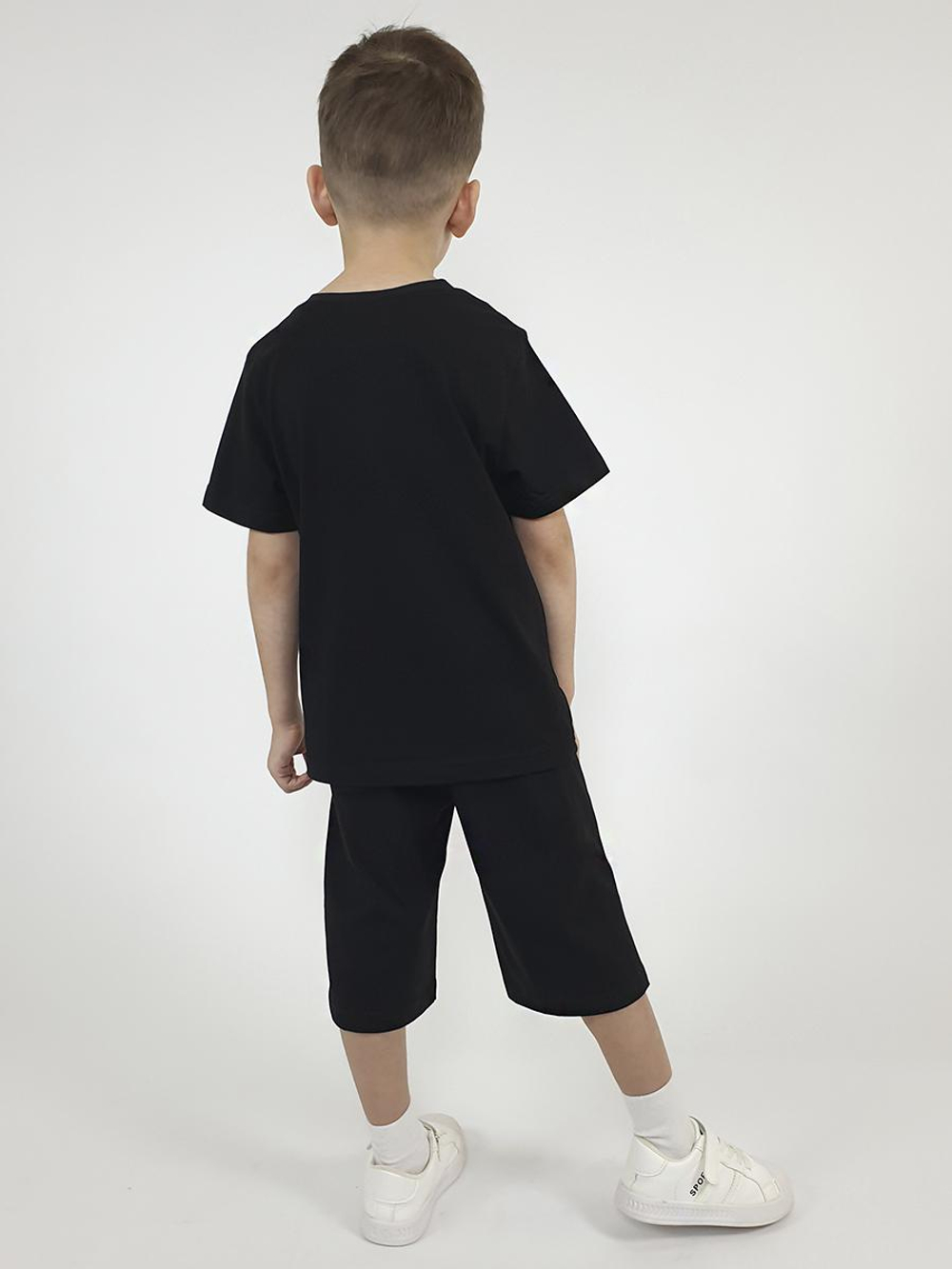 01-128-5 Комплект фуфайка+шорты для мальчика Luneva