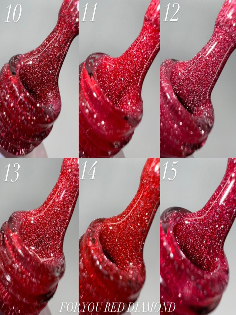 Гель-лак FOR YOU Red Diamond № 15