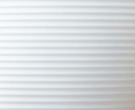 Коврик против скольжения, белый рифленый (ширина 474 мм)