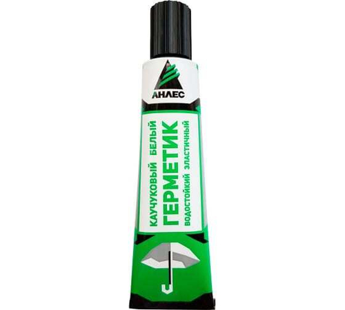 Герметик-тюбик АНЛЕС каучуковый черный 40мл