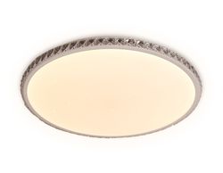 Ambrella Потолочный светодиодный светильник с пультом и дополнительной подсветкой Crystal FF70