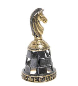 AM-2019 Фигурка «Колокольчик-шахматы» (латунь)