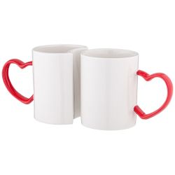 НАБОР ИЗ 2 КРУЖЕК "ДАВАЙ ОБНИМЕМСЯ" 260 МЛ