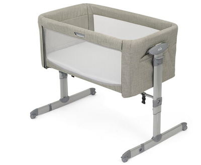 Детская приставная кроватка Joie Roomie Glide Almond