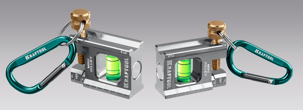 KRAFTOOL BILLET-5 MINI, 50 мм, брусковый магнитный уровень (34791)