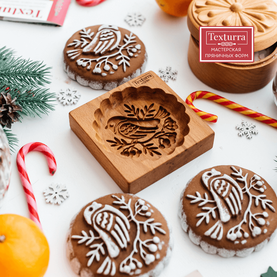 Пряничная форма Снегирь