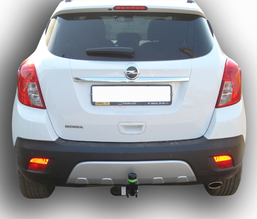 Фаркоп(прицепное) Лидер-Плюс для OPEL MOKKA 2012-...(паспорт и сертификат в комплекте)(без электрики)O116-A
