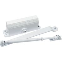 Доводчик дверной NOTEDO DC-100 легкий характер белый до 120 кг