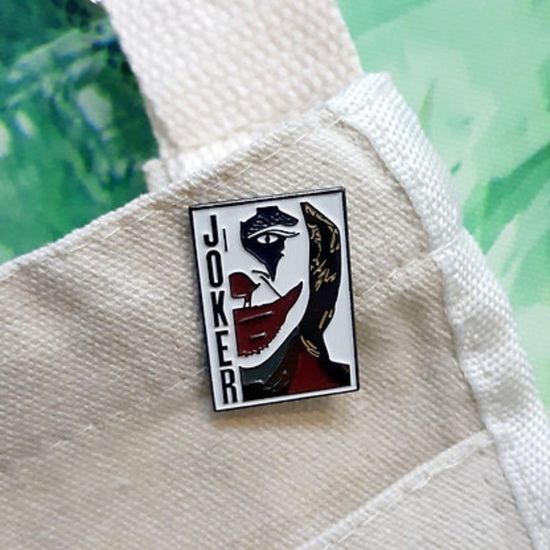 Значок металлический "Джокер", 2,8*2см