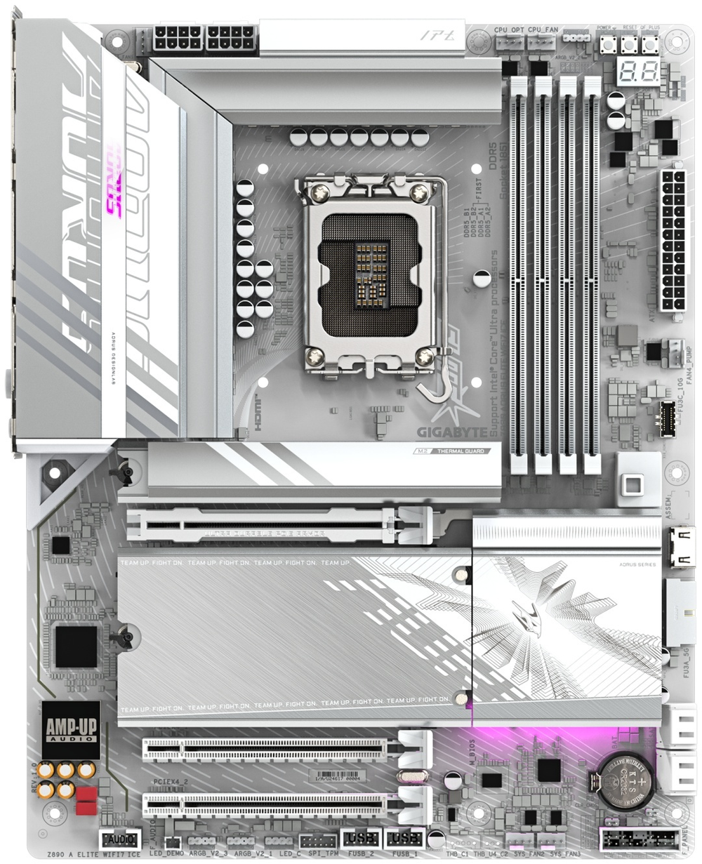 Материнская плата GIGABYTE Z890 AORUS ELITE WF7 ICE