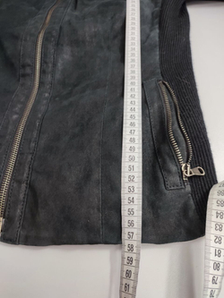 Куртка Trussardi кожаная модная 40 размер