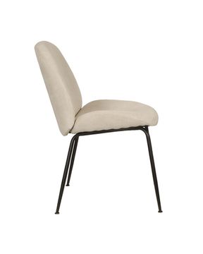 Стул Beetle велюр бежевый