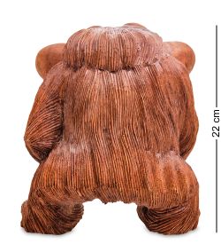 Decor and Gift 17-081_A Статуэтка «Обезьяна» (суар, о.Бали)