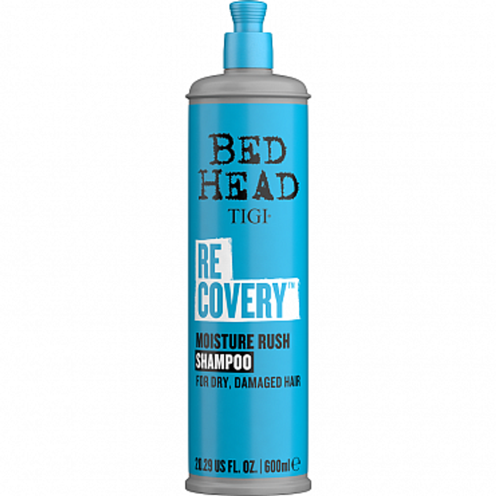 Шампунь увлажняющий для сухих и поврежденных волос TIGI Bed Head ReCovery Moisture Rush Shampoo 600 мл