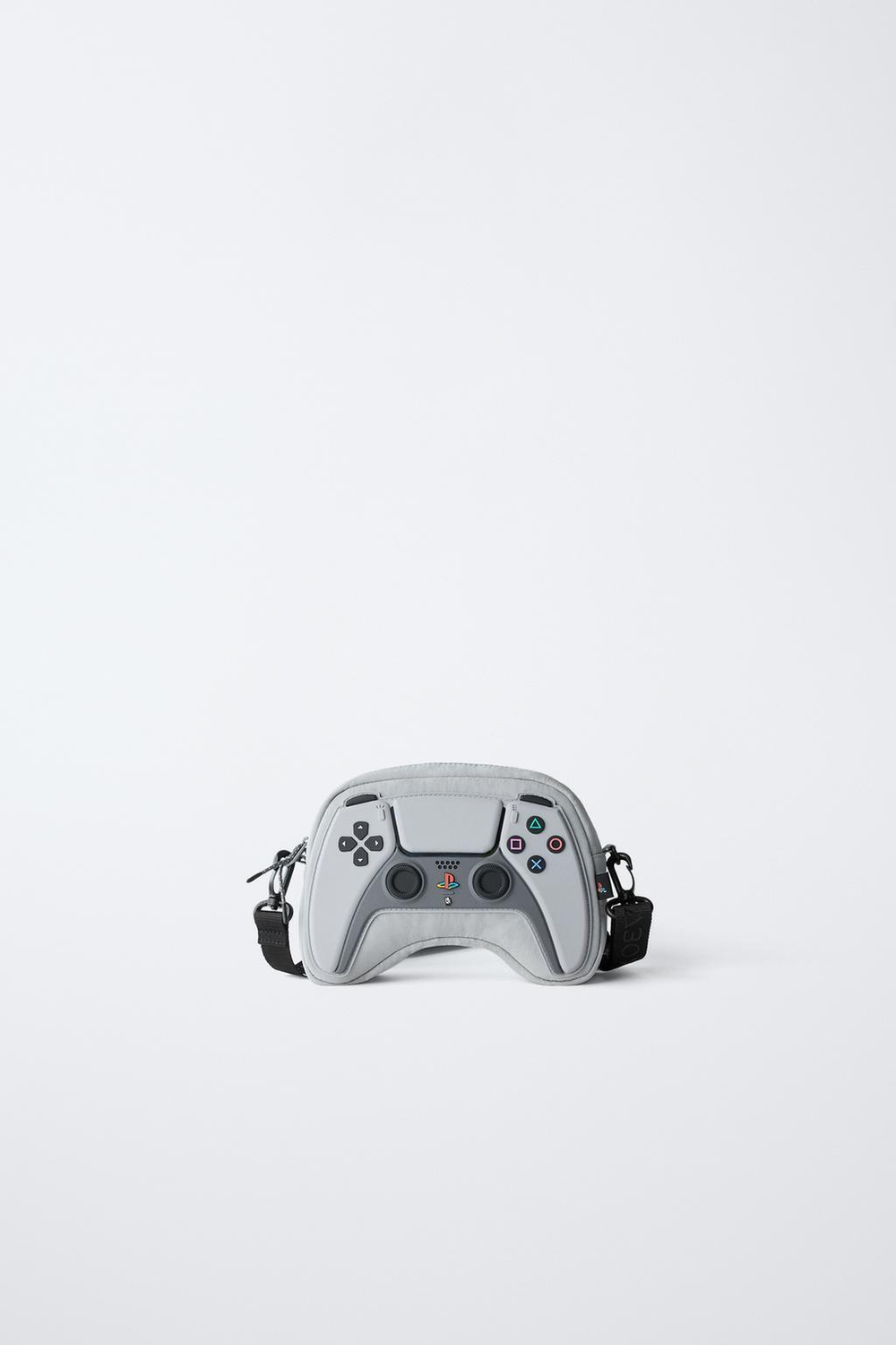 ZARA СУМКА С ПЛЕЧЕВЫМ РЕМНЕМ PLAYSTATION™ 30, СЕРЫЙ
