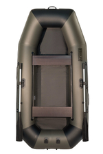Броня-300 М хаки-черный (лодка ПВХ с усилением)