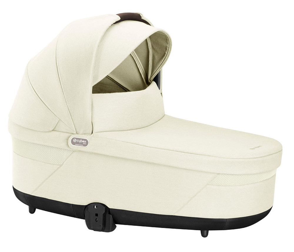 Коляска 2 в 1 Cybex Talos S Lux TPE Seashell Beige с дождевиками прогулочного блока и люльки