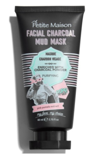 PETITE MAISON Грязевая маска для лица с древесным углем FACIAL CHARCOAL MUD MASK 80мл