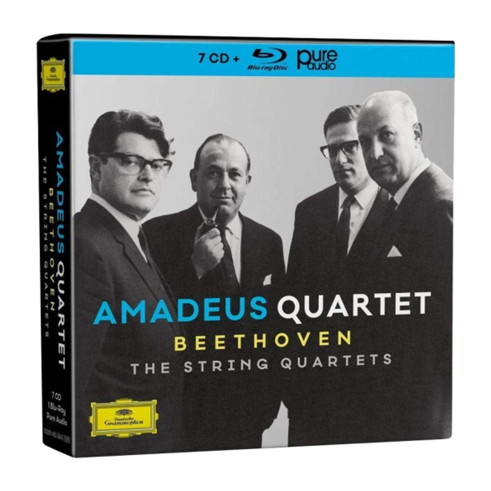 Amadeus Quartet / Beethoven: The String Quartets (7CD+Blu-ray Audio)