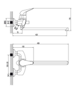 LEMARK Серия POSEIDON. Смеситель универсальный – LM4231C