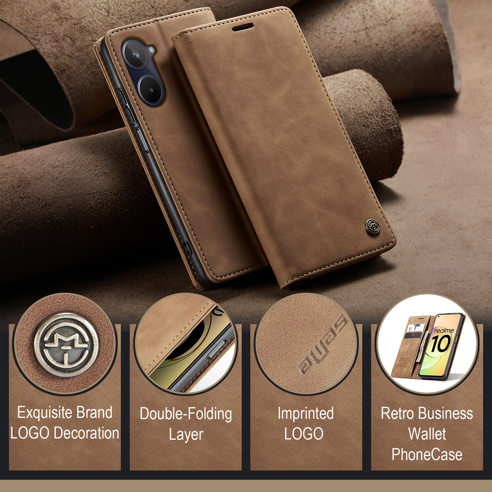 Чехол-книжка CaseMe Matte Realme 10