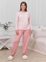 Пижама Жаккард-1 Виотекс РОЗОВЫЙ