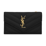 Картхолдеры и кошельки SAINT LAURENT YSL Monogram Logo, 612808-BOW01-1000