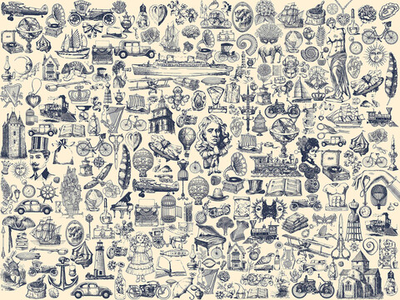 Дизайнерские обои Wall Street Postmodern