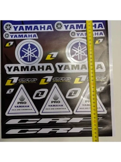 Лист наклеек для стикербомбинга мотокросс