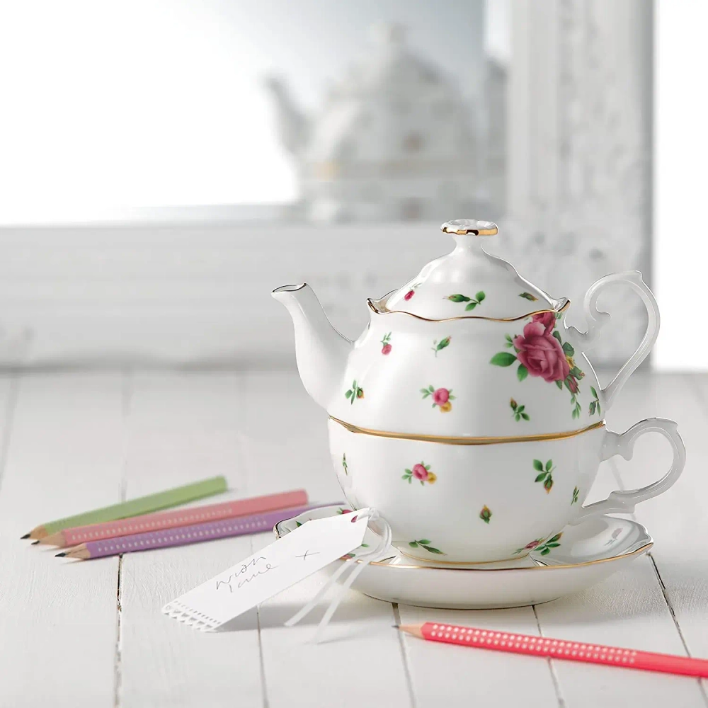 Royal Albert Чай для одного Новые деревенские розы