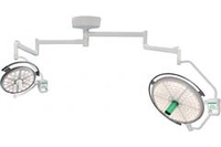 Потолочный двухблочный светодиодный операционный светильник Паналед-160/120 с видеокамерой HD