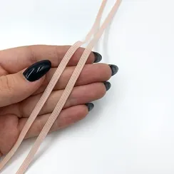 Резинка отделочная персик 4 мм (цв. 81), K-195/4